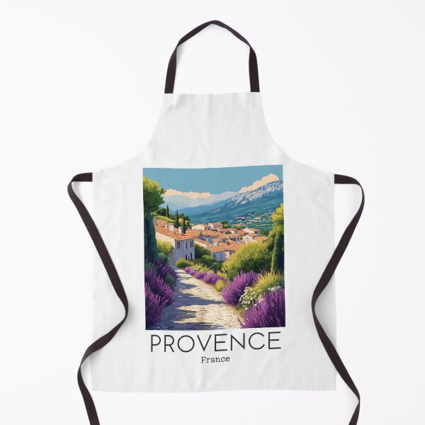Item preview, A Vintage Travel Illustration of Provence - France designed and sold by GoodOldVintage.