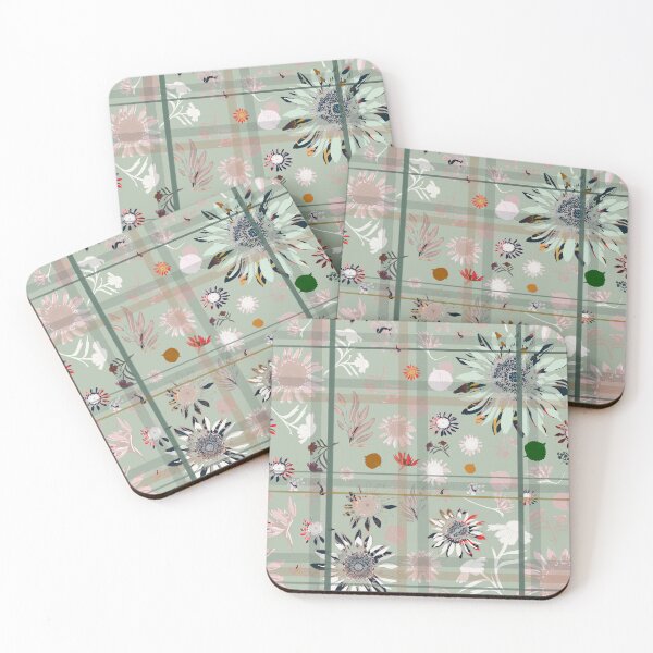 Item preview, Alaskan Plaid Tile designed and sold by Garden-Design.