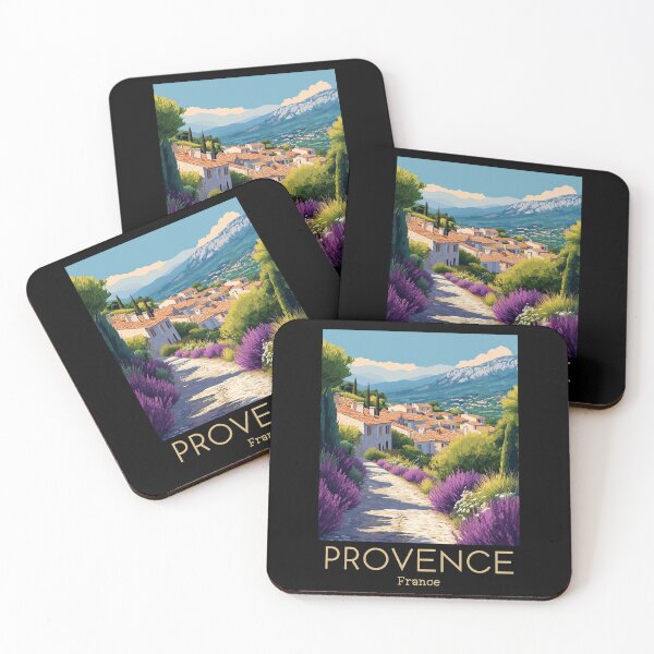 Item preview, A Vintage Travel Illustration of Provence - France designed and sold by GoodOldVintage.
