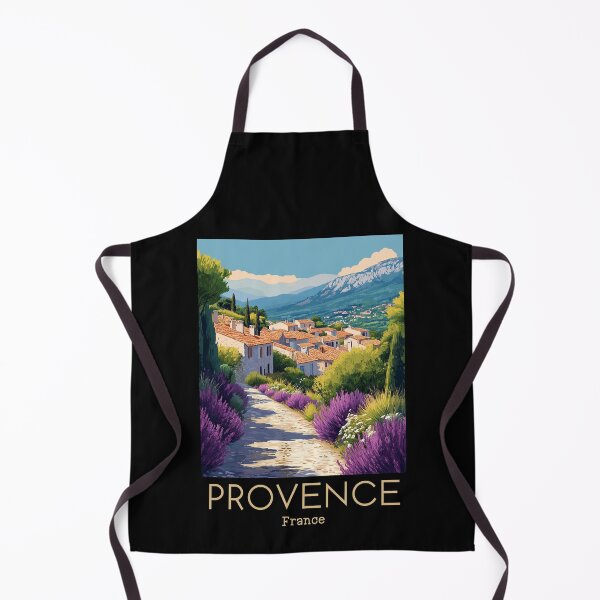 Item preview, A Vintage Travel Illustration of Provence - France designed and sold by GoodOldVintage.