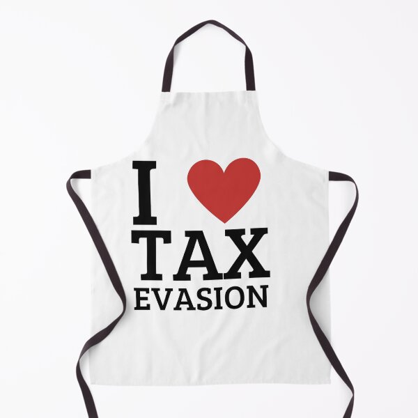 Item preview, I Love Tax Evasion Funny Commit Tax Fraud I Love Tax Evasion Gear designed and sold by Hotshots Design.