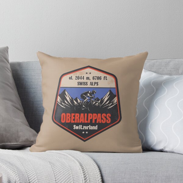 Item preview, Oberalp Pass Switzerland Cycling Mountain Design designed and sold by CynthiaGraphics.