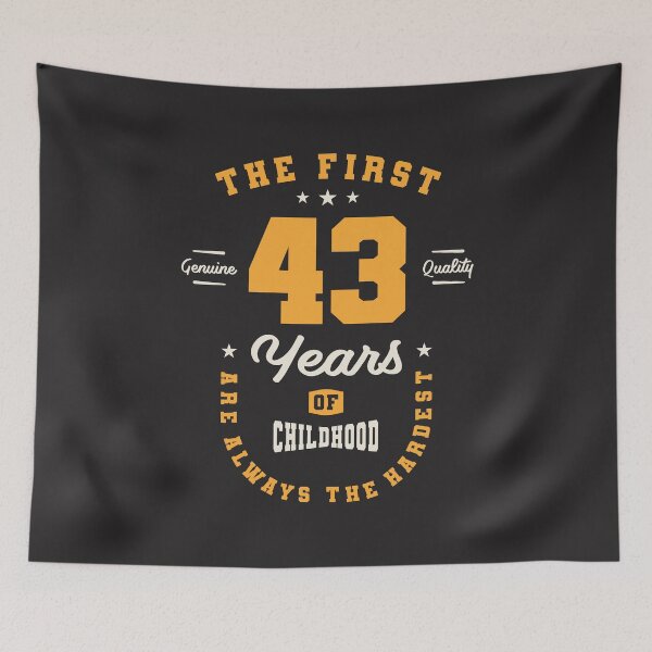 Item preview, 43 Years Of Being Awesome - 43rd Birthday designed and sold by cidolopez.