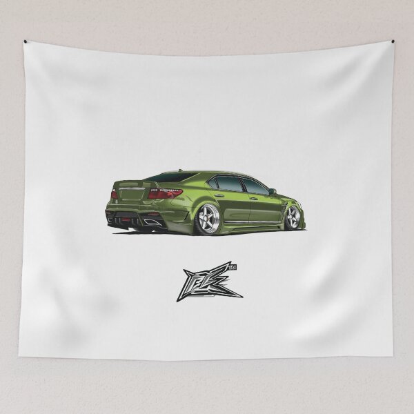Item preview, lexus LS 600h lowered green  designed and sold by NaquashM.