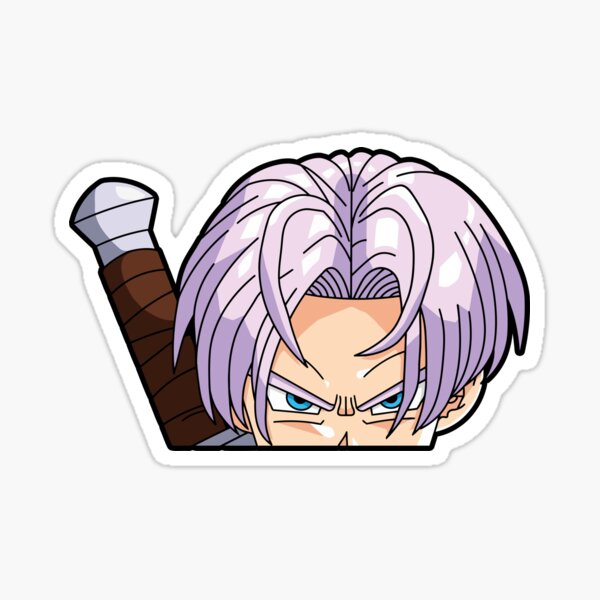 Anime peeker Sticker