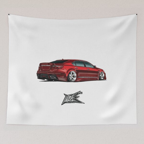 Item preview, lexus LS 600h lowered red  designed and sold by NaquashM.