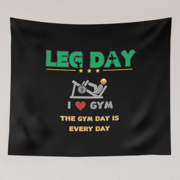 Item preview, LEG GAY. The gym day is every day.  designed and sold by DONandEK.