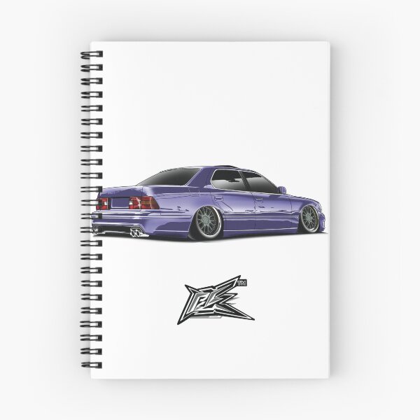 Aperçu de l'œuvre Toyota Celsior Lexus LS400 abaissé violet créée et vendue par NaquashM.
