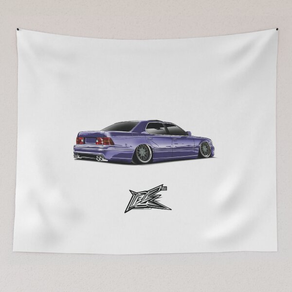 Item preview, toyota celsior lexus ls400 lowered purple  designed and sold by NaquashM.