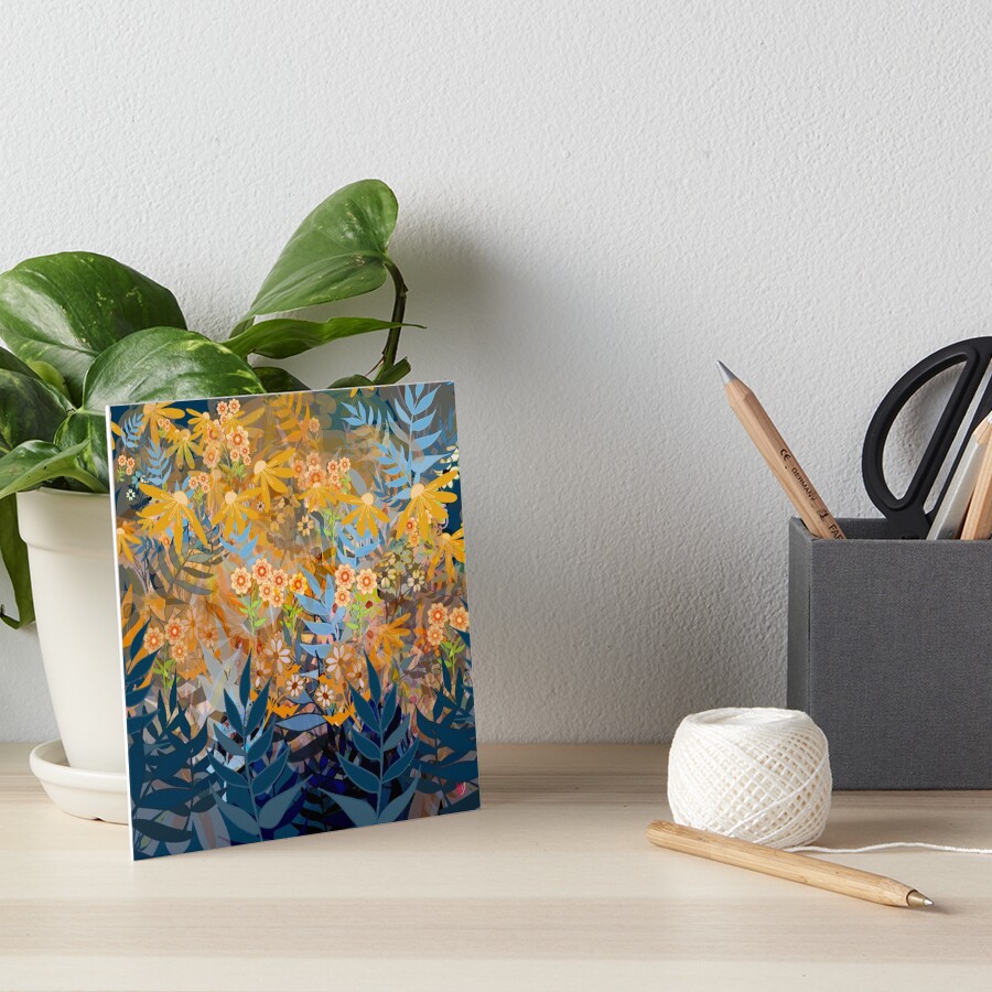 Item preview, Art Board Print designed and sold by Garden-Design.