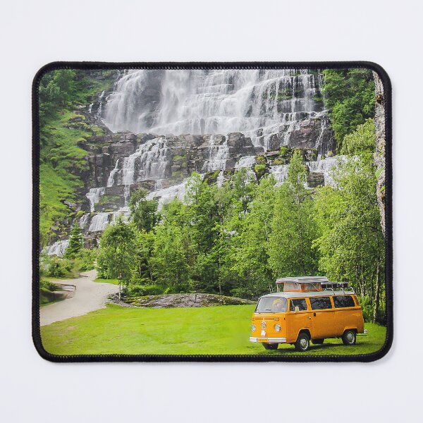 Item preview, Camping bus with a waterfall designed and sold by Arielkro.