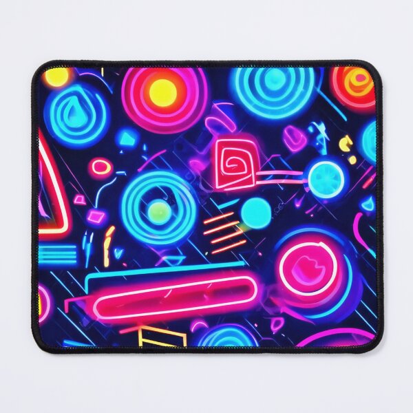 Item preview, Neon Dreamscape: A Vibrant Abstract Art designed and sold by Health And Fitness Posts e-Store.