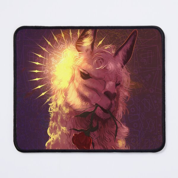 Item preview, The Llama Ate My Rosebushes designed and sold by VibratingAurora.