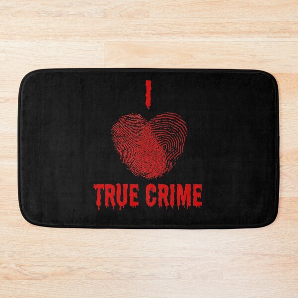 Item preview, I love true crime red designed and sold by TheBoyTeacher.