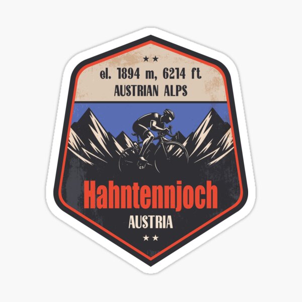 Item preview, Hahntennjoch Austria Cycling Mountain Design designed and sold by CynthiaGraphics.
