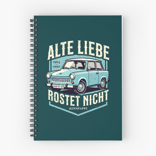 Item preview, Old Love Never Rusts - DDR Trabant Trabi Trabbi Racing Cardboard designed and sold by Infinitee8hirts.