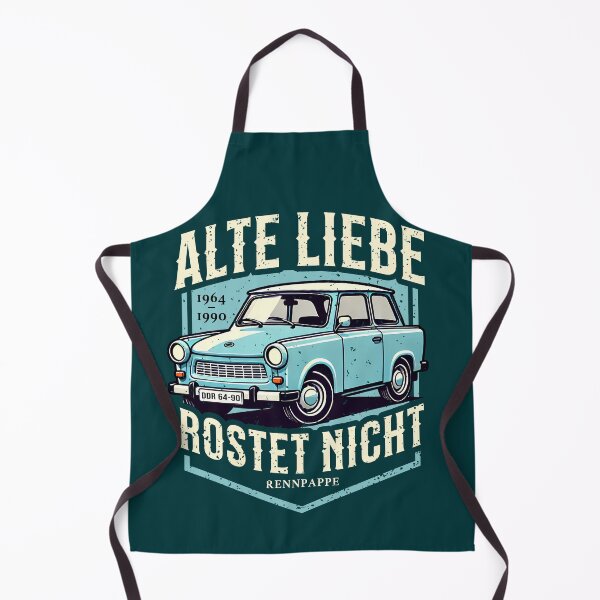 Item preview, Old Love Never Rusts - DDR Trabant Trabi Trabbi Racing Cardboard designed and sold by Infinitee8hirts.