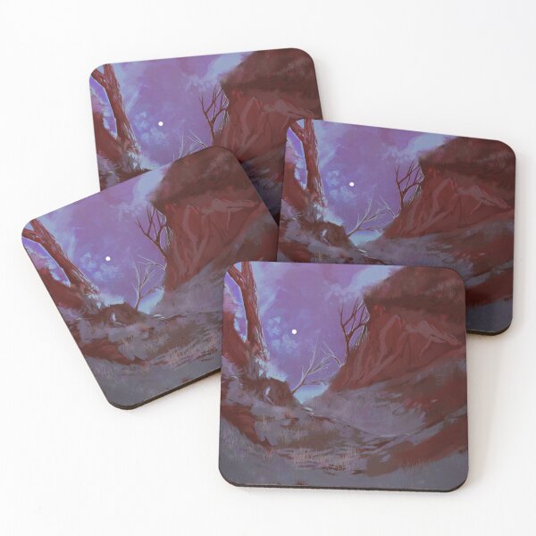 Item preview, Midnight Forest Print designed and sold by VibratingAurora.