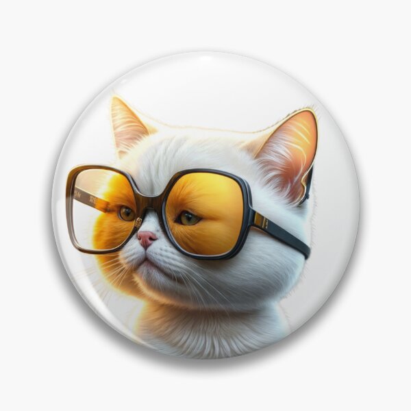 Item preview, Kitten with glasses designed and sold by epulmol.