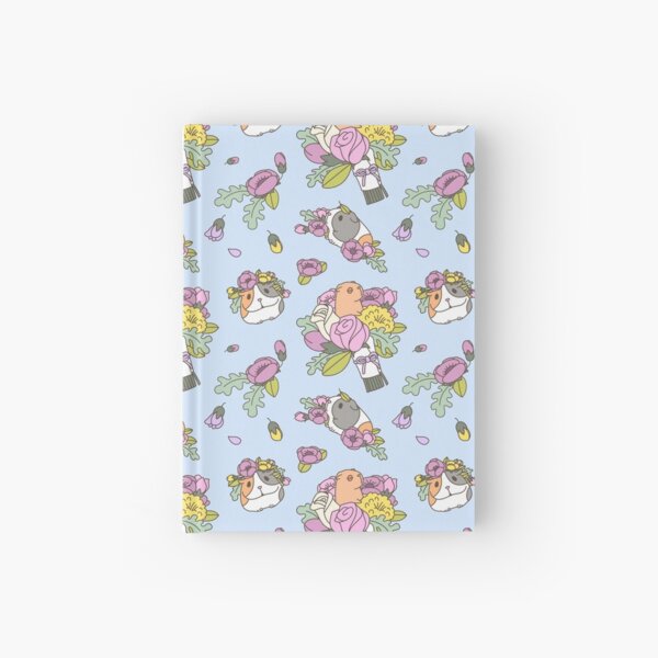 Item preview, Flowers and Guinea pig pattern, spring floral Pattern  designed and sold by Miri-Noristudio.