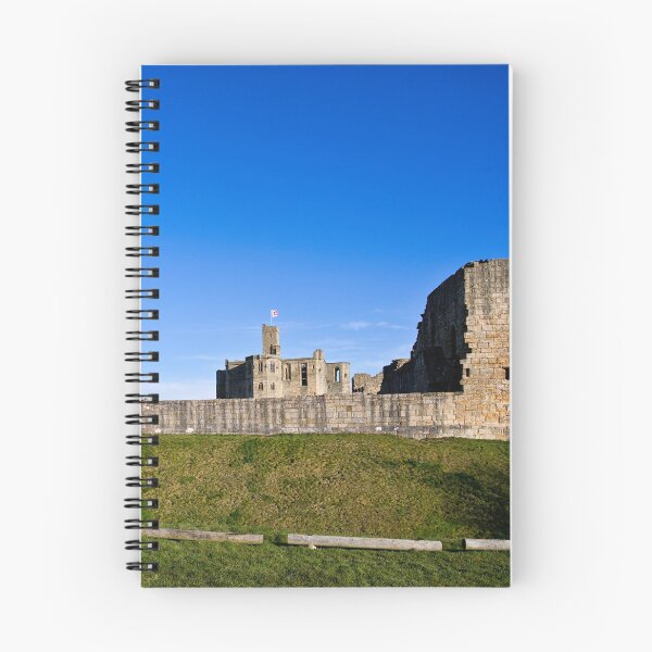 Item preview, Warkworth Castle in Spring Sunshine under a Clear Blue Sky designed and sold by Violaman.