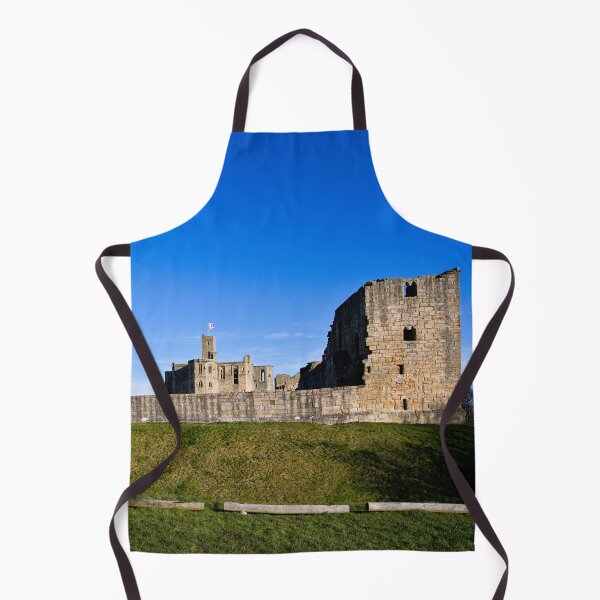 Item preview, Warkworth Castle in Spring Sunshine under a Clear Blue Sky designed and sold by Violaman.