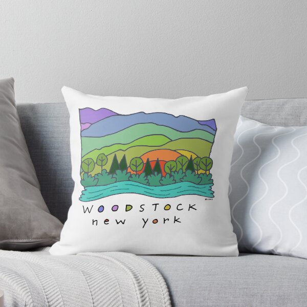 Item preview, Woodstock Rainbow Mountains designed and sold by Claudia Rose.