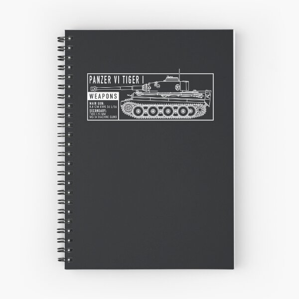 Item preview, Panzer VI Tiger 1 WW2 German Tank Blueprint Gift designed and sold by MilitaryMart.