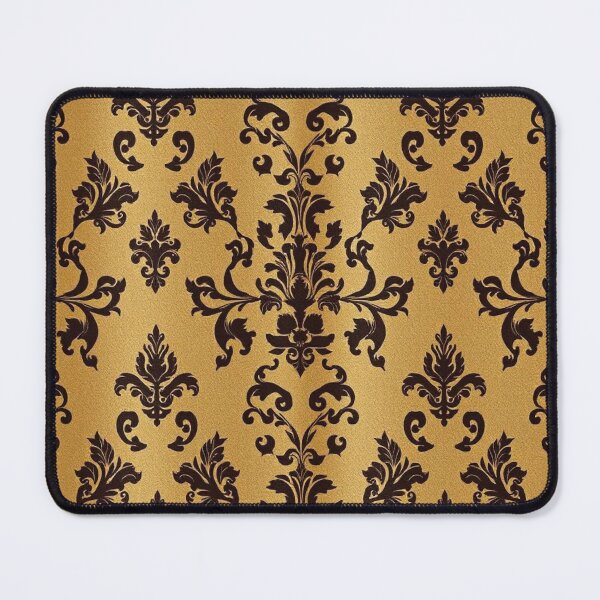 Item preview, Burnished Gold & Brown Ombre Damask designed and sold by DesignsByPrnces.