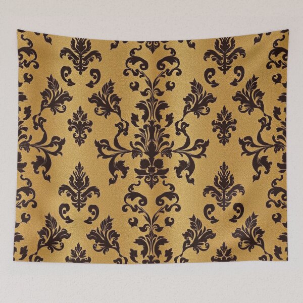 Item preview, Burnished Gold & Brown Ombre Damask  designed and sold by DesignsByPrnces.