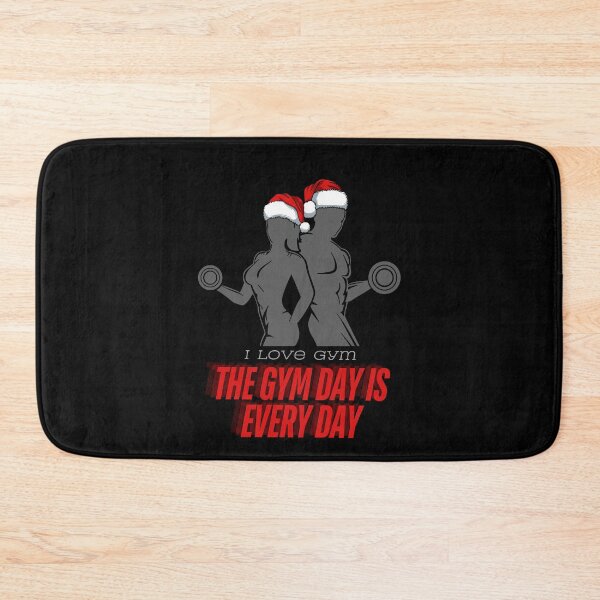Item preview, The day of the gym is every day. Christmas designed and sold by DONandEK.