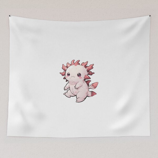 Item preview, Funny Pink Axolotl designed and sold by RetroPop23.