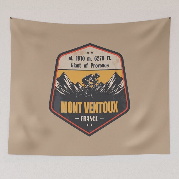 Item preview, Mont Ventoux France Cycling Mountain Design designed and sold by CynthiaGraphics.