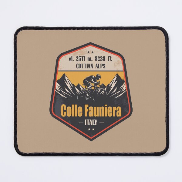 Item preview, Colle Fauniera Italy Cycling Mountain Design designed and sold by CynthiaGraphics.