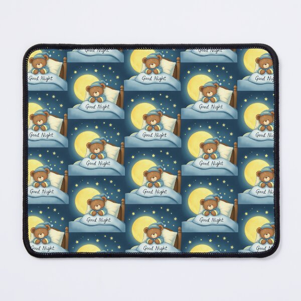 Item preview, Teddy Bear Good Night Wishes designed and sold by HanaiPrint.