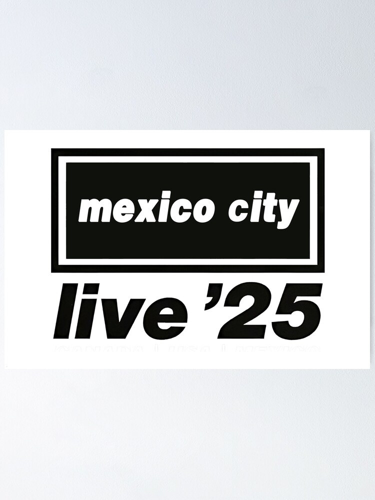 OASIS MEXICO CITY LIVE '25 SHIRT
