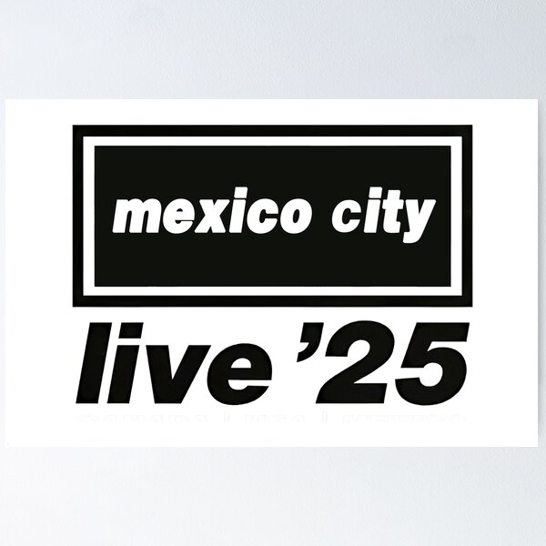 OASIS MEXICO CITY LIVE '25 SHIRT
