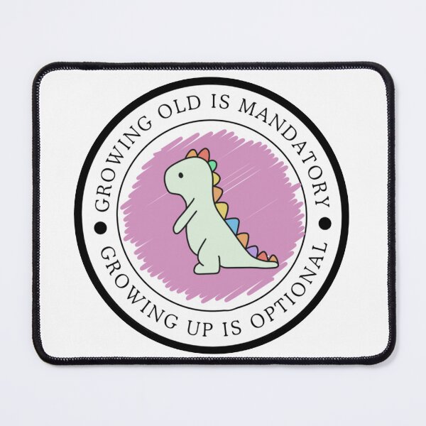 Item preview, Growing up is optional designed and sold by PrintsAsukaUK.
