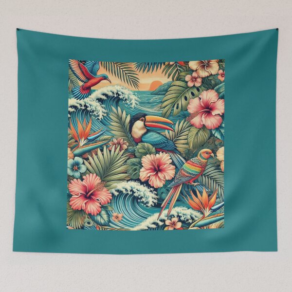 Item preview,  Vibrant Bold Caribbean-Inspired Pattern designed and sold by Afrocarribe.