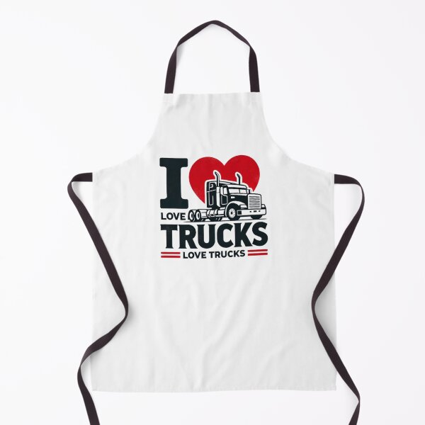 Item preview, I Love Trucks - Bold Semi-Truck Design for Truck Enthusiasts designed and sold by GemBob Creations.