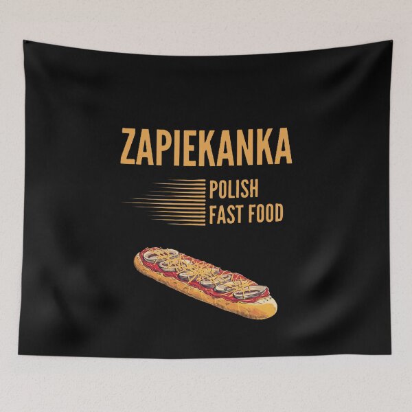 Item preview, Zapiekanka polish fast food with mushroom and cheese designed and sold by EMMonovi.