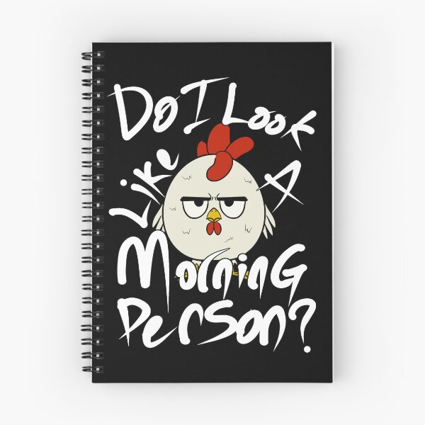 Item preview, Do I look like a morning person Grumpy chicken designed and sold by JoshKeirsey.