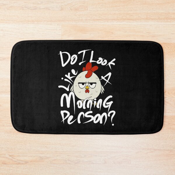 Item preview, Do I look like a morning person Grumpy chicken designed and sold by JoshKeirsey.