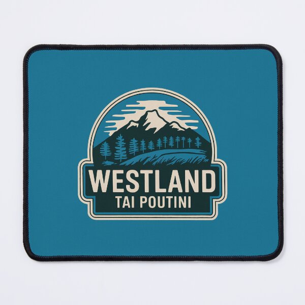 Item preview, Westland Tai Poutini National Park logo emblem #4 designed and sold by ArtFusion-Shop.