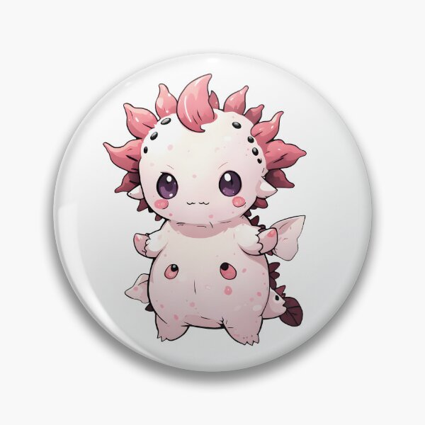Item preview, Adorable Pink Axolotl designed and sold by RetroPop23.