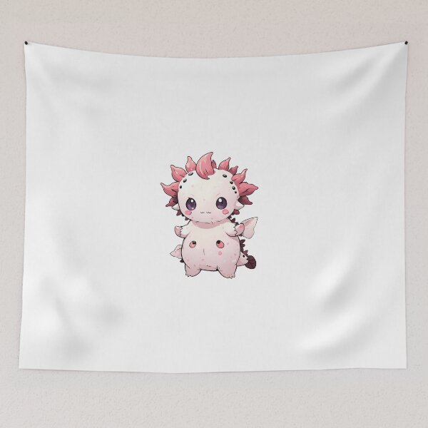 Item preview, Adorable Pink Axolotl designed and sold by RetroPop23.