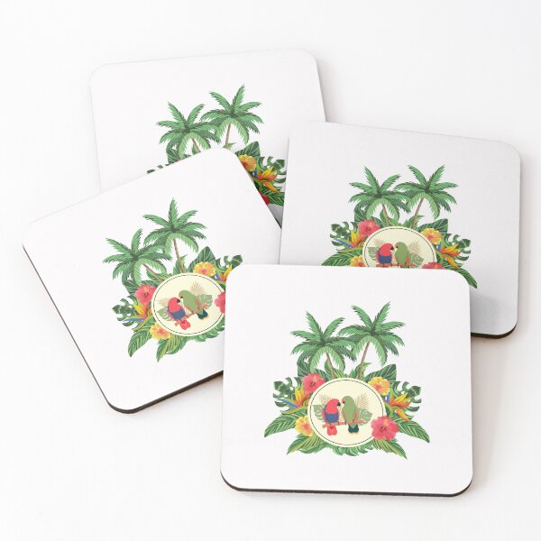 Item preview, eclectus parrots designed and sold by DesignCzar.