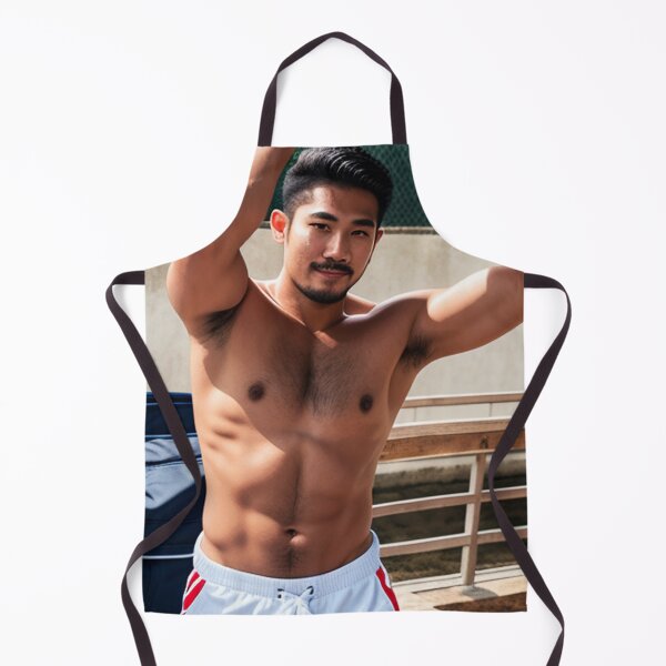 Item preview, Shirtless Male Model Beefcake Hunk 801 designed and sold by korokstudios.