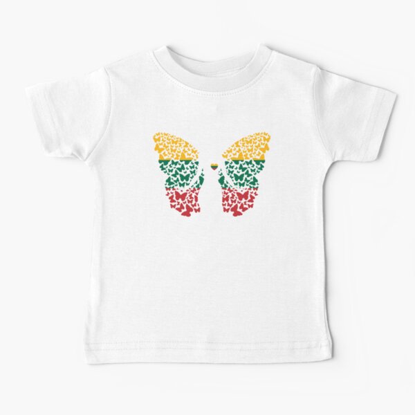 Item preview, Lithuanian Girl Lithuania Flag Roots Pride Butterfly designed and sold by ZNOVANNA.