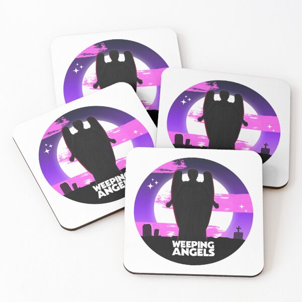 Item preview, Weeping Angel Wholloween Silhouette  designed and sold by Blue Box Artworks.